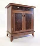 Walnut Nightstand 2 small