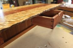 Live Edge Midcentury Modern Coffee Table 3 small