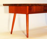 Live Edge Midcentury Modern Coffee Table 4 small