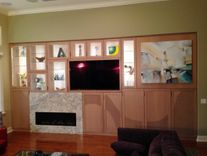 Entertainment Center, Wall Unit 1 small