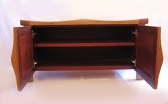 Golden Gate, Oak Cabinet Large Bench Recycled Wine Vats Fermentation Tanks Casks 4 small