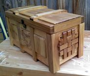 Woven Wood Box 1 small
