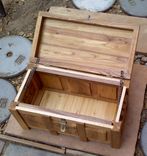 Woven Wood Box 3 small