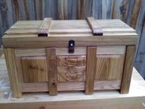Woven Wood Box 4 small