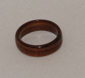 Santos Rosewood Bentwood Ring-Handmade Wooden Ring 2 small