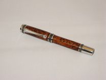 Thuya Burl Rollerball Pen-Handmade Wooden Pen 1 small
