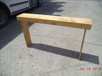 5' Sofa Table, Console Table 4 small