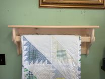 Towel Rod , Quilt Hanger 4 small