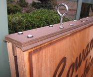 Vintage Wood & Metal Sign 4 small