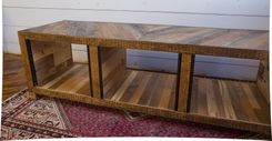 Reclaimed Wood Media Cabinet 1 small