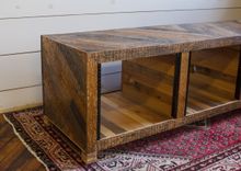 Reclaimed Wood Media Cabinet 2 small