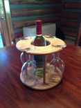 Wine Glass And Bottle Holder 2 small
