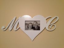 Heart Initials Picture Frame 1 small