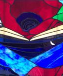 Stained Glass Memorial Gift - Katie's Window 3 small