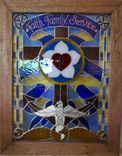 Stained Glass And Fused Glass Window - Retirement Gift 2 small