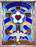 Stained Glass And Fused Glass Window - Retirement Gift 5 small
