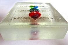 Cast Glass - Three Hearts 4 small