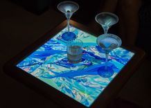 Fused Glass Cocktail Table Top 1 small