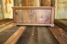 Rustic Reclaimed Barnwood Hope Chest 3 small