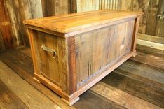 Rustic Reclaimed Barnwood Hope Chest 4 small