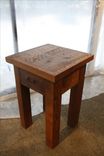 Rustic Reclaimed Barnwood End Table / Nightstand 5 small