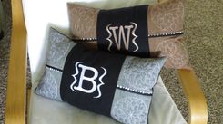 Menswear-Inspired Monogrammed Pillow 3 small