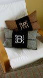 Menswear-Inspired Monogrammed Pillow 4 small