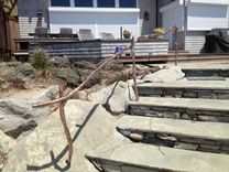 Organic Driftwood Bronze Handrail Railing 4 small