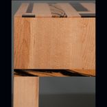 Abstract Expressionism In Furniture™ Exotic Wood Console Table 3 small