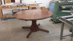 Pecan Dining Table 60 3 small