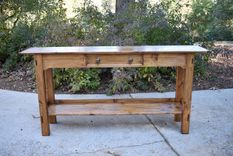 Rustic Sofa Table 1 small