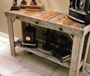 Rustic Reclaimed Sofa Table 3 small