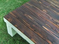 Reclaimed Wood Farmhouse Coffee Table 4 small