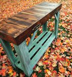 Cottage Chic Reclaimed Entry Table | Sofa Table 2 small