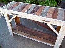 Rustic Reclaimed Pallet Entry Table 1 small