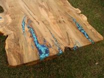 Live Edge Ambrosia Maple Dining Table 2 small