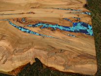 Live Edge Ambrosia Maple Dining Table 3 small