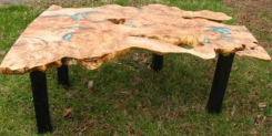 Burl Maple Coffee Table 5 small