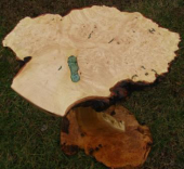 Burl Maple End Table 1 small