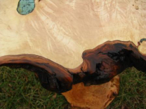 Burl Maple End Table 2 small