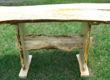 Single Slab Maple Dining Table 2 small