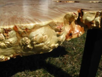 Extremely Burled Maple Coffee Table 2 small