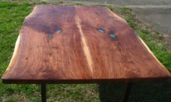 Live-Edge Walnut Dining Table 1 small