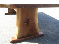 Large And Amazing Live-Edge Walnut Dining Table 4 small