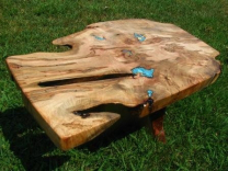 Live Edge Ambrosia Maple Coffee Table 1 small