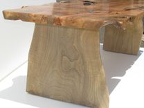 Ambrosia Maple Burl Coffee Table 2 small