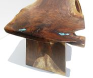 Highly-Figured Walnut Stump Coffee Table 2 small