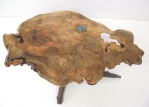 Curly Burl Maple Coffee Table 1 small