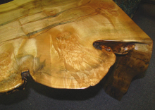 Mitered Corner Maple Coffee Table 3 small