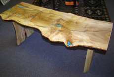 Figured Maple Coffee Table 1 small